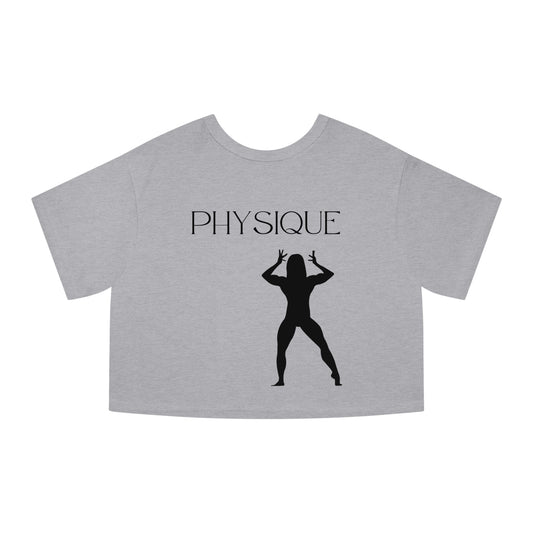 Champion Women's Bodybuilding Physique Heritage Cropped T-Shirt