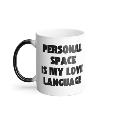 Love Language Series x Personal Space Coloring Mug